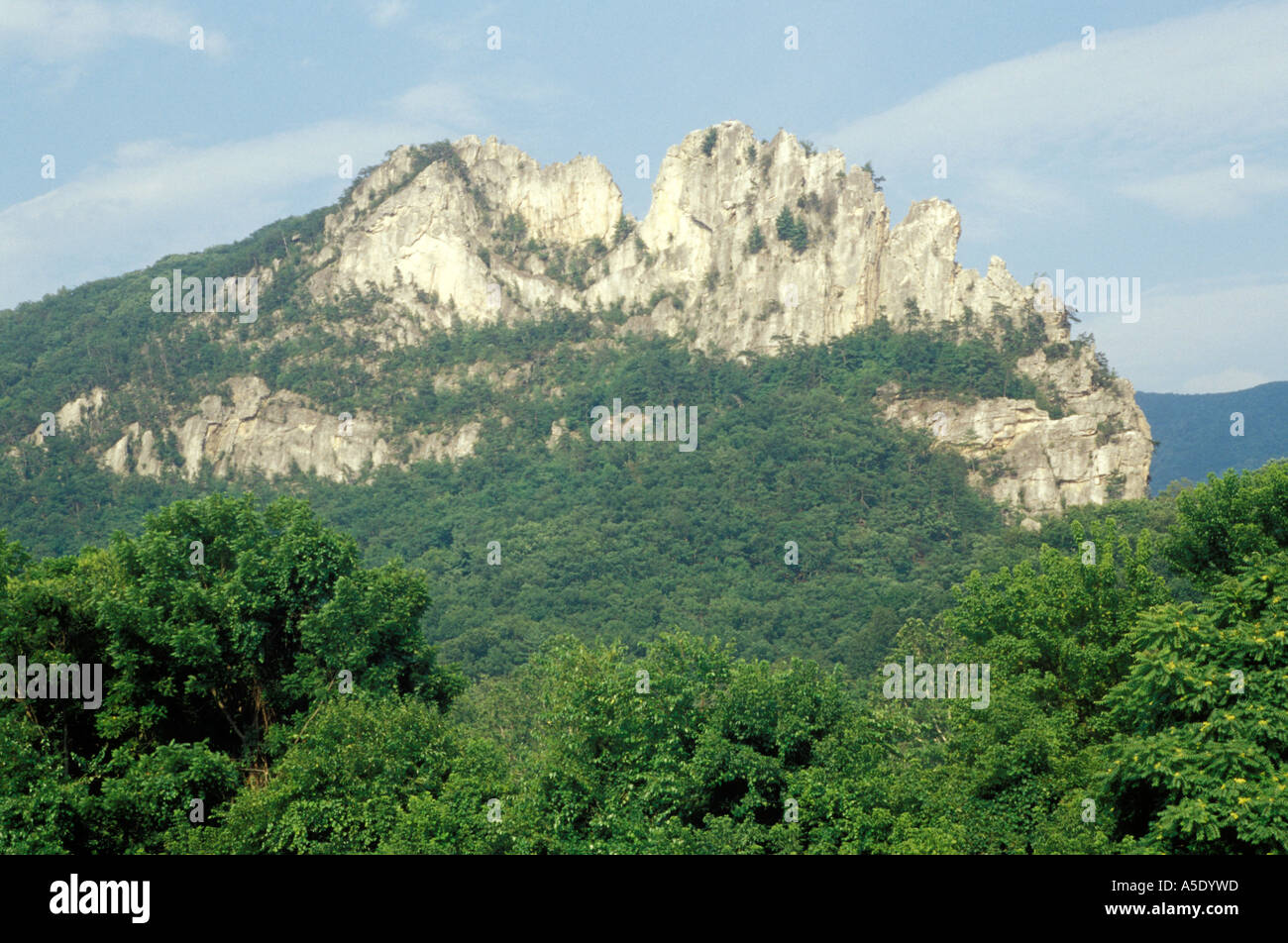 Seneca Rocks, Pendleton County, West Virginia Stock Photo Alamy
