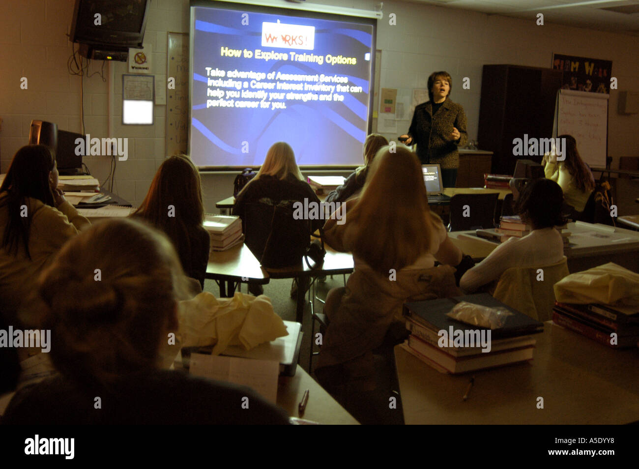 Powerpoint class hi-res stock photography and images - Alamy