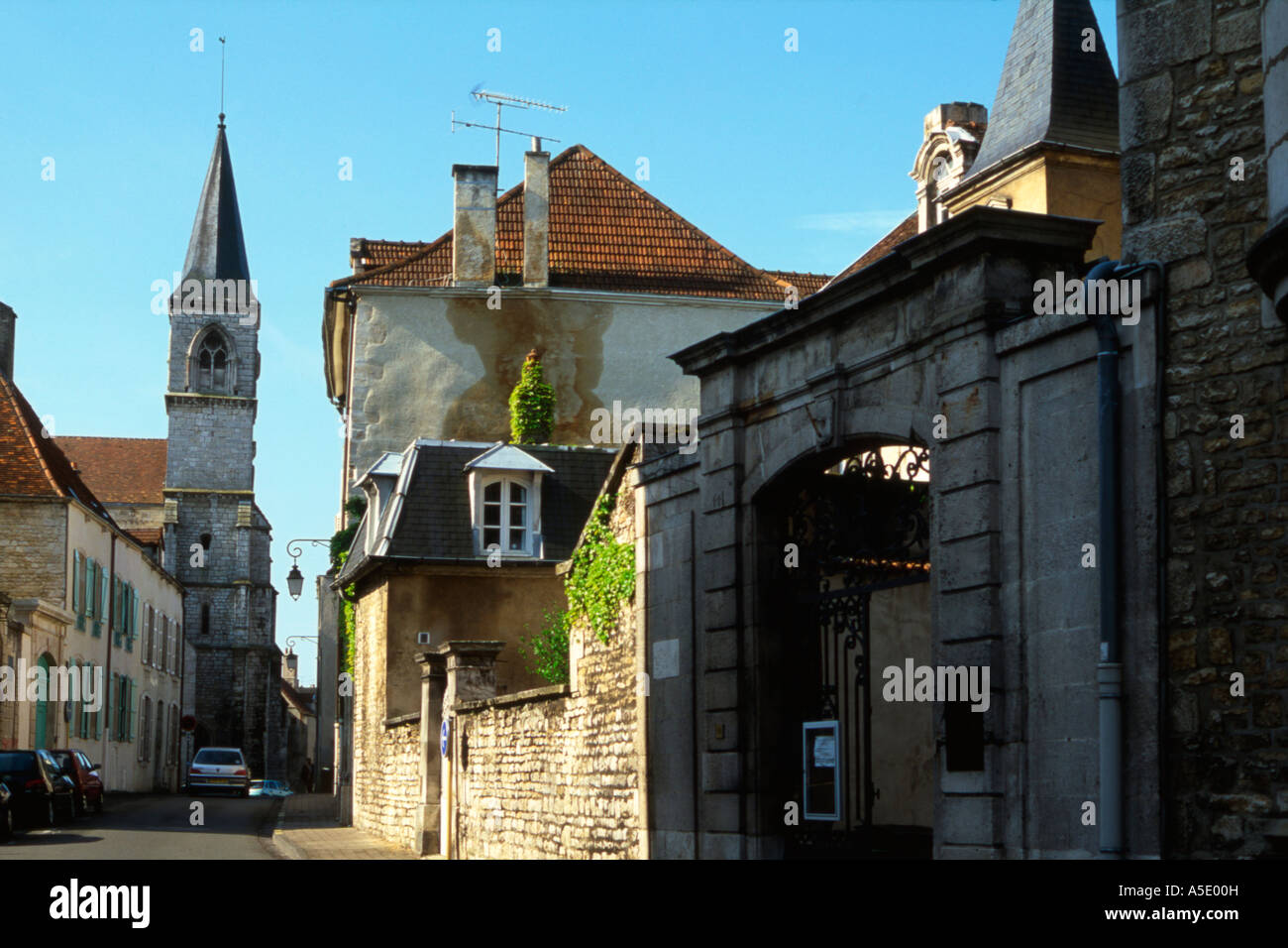 Old town of Chaumont, Haute Marne Department, France Stock Photo Alamy
