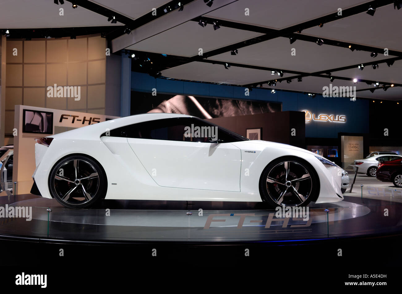 The Toyota FT-HS concept car at the North American International Auto Show, 2007 Stock Photo