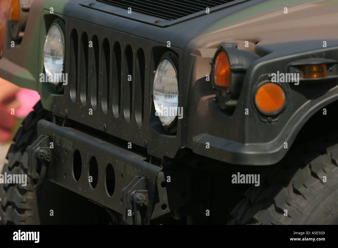 The front of a humvee Stock Photo - Alamy
