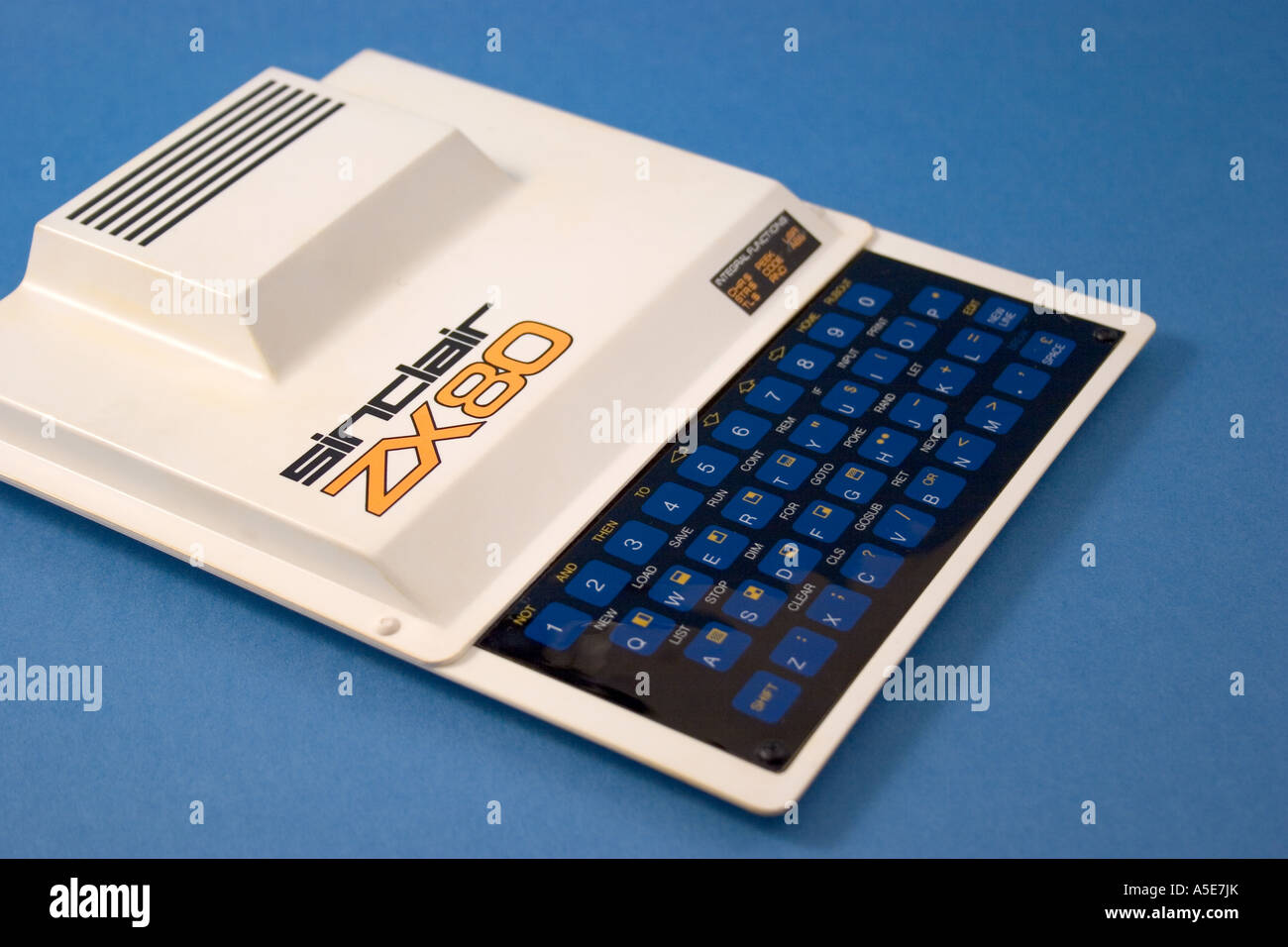 Sinclair ZX80 home computer Stock Photo