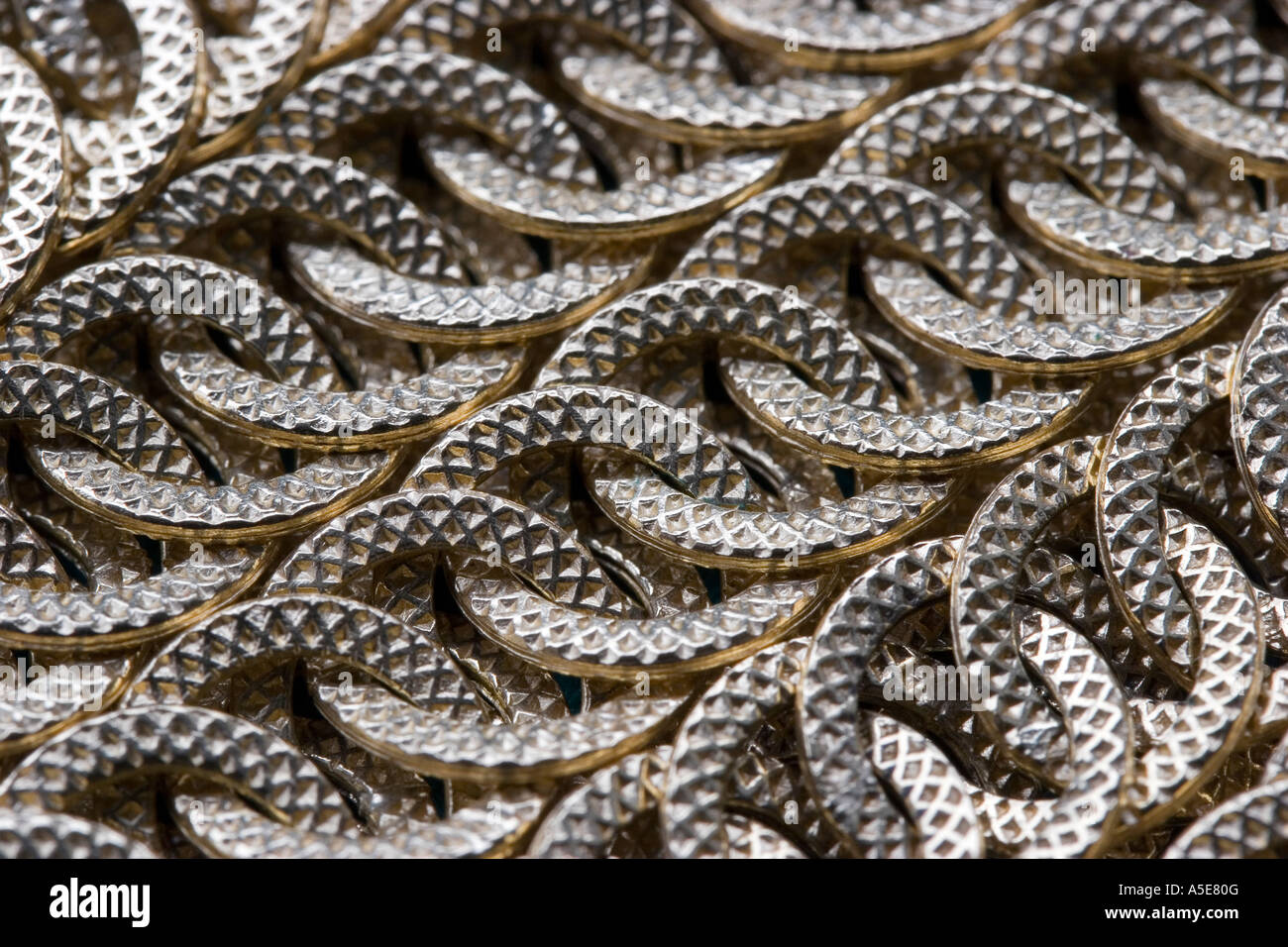 Heavy Gold Chain Stock Photo Alamy