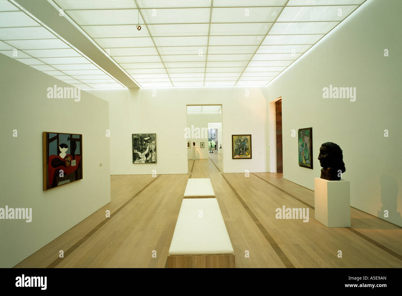 Basel-Riehen, Foundation Beyeler, Picasso-Saal Stock Photo