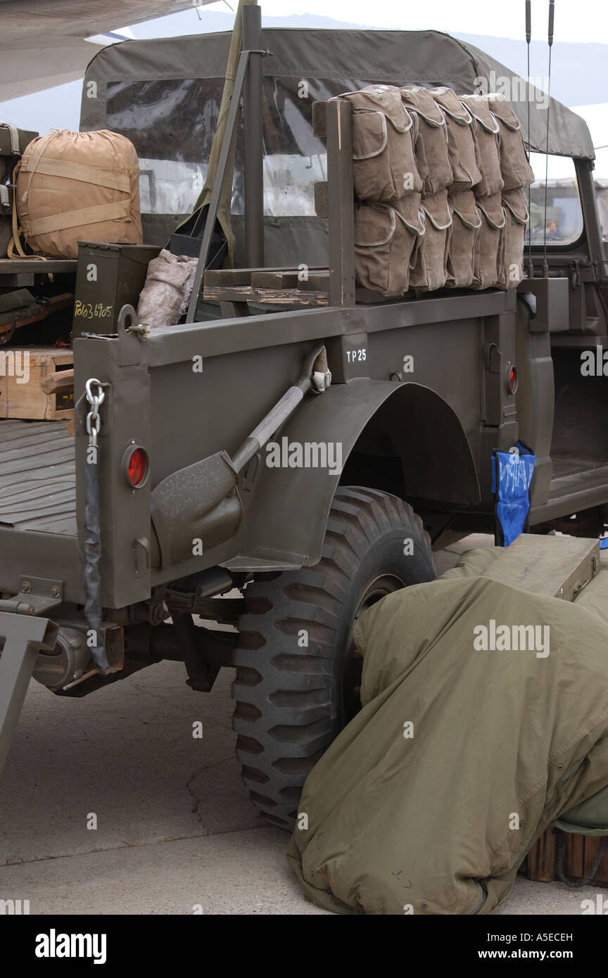 Vintage Military Vehicle Stock Photo Alamy