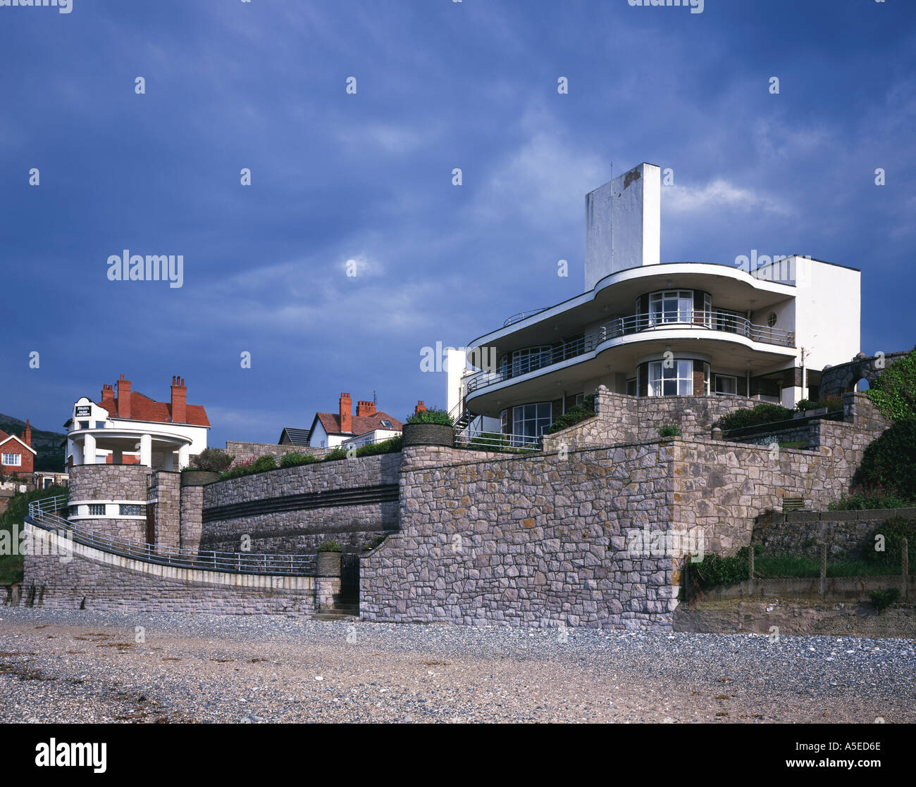 Condover house villa marina llandudno hires stock photography and