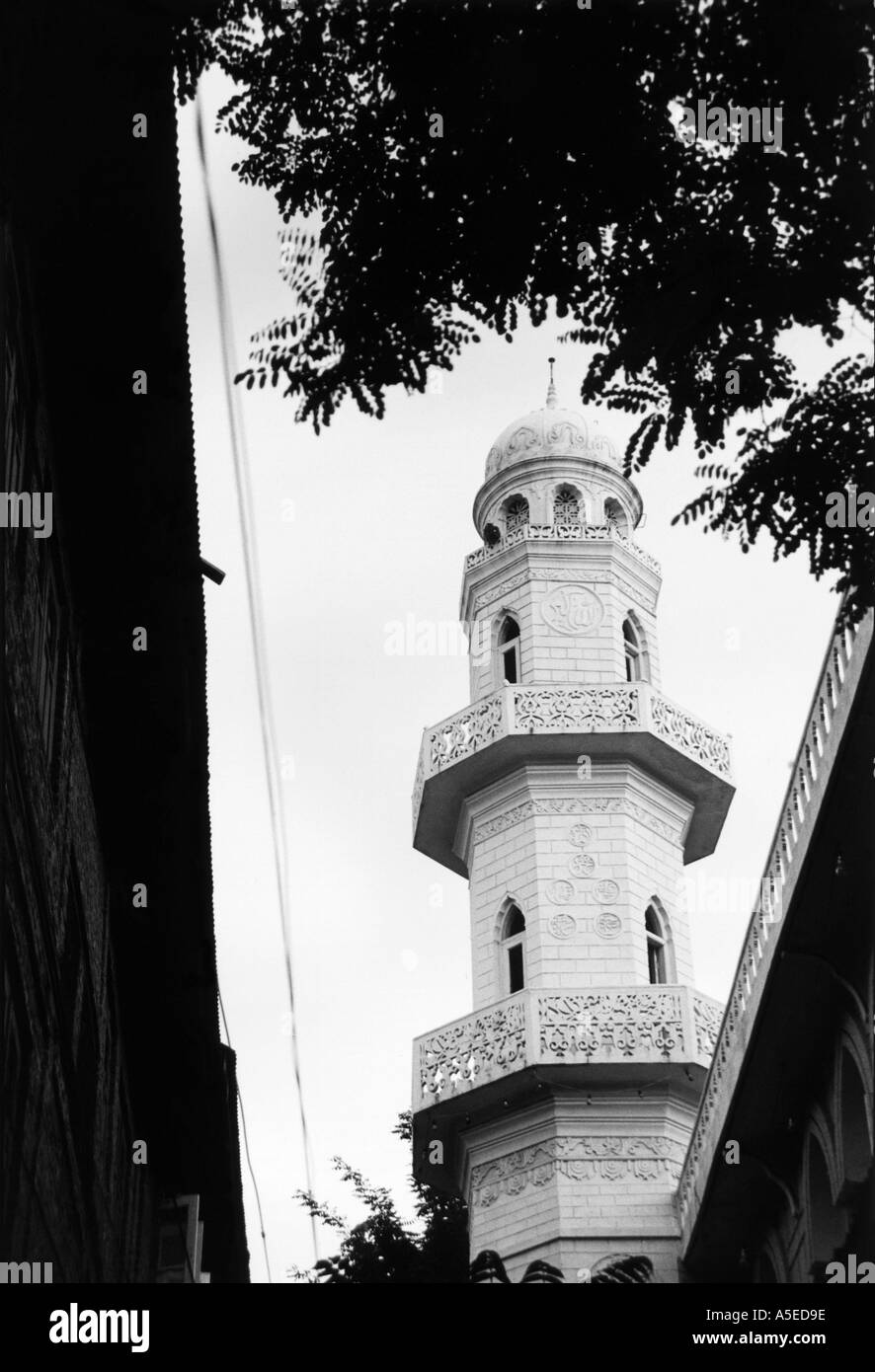 Church minaret Black and White Stock Photos & Images - Alamy