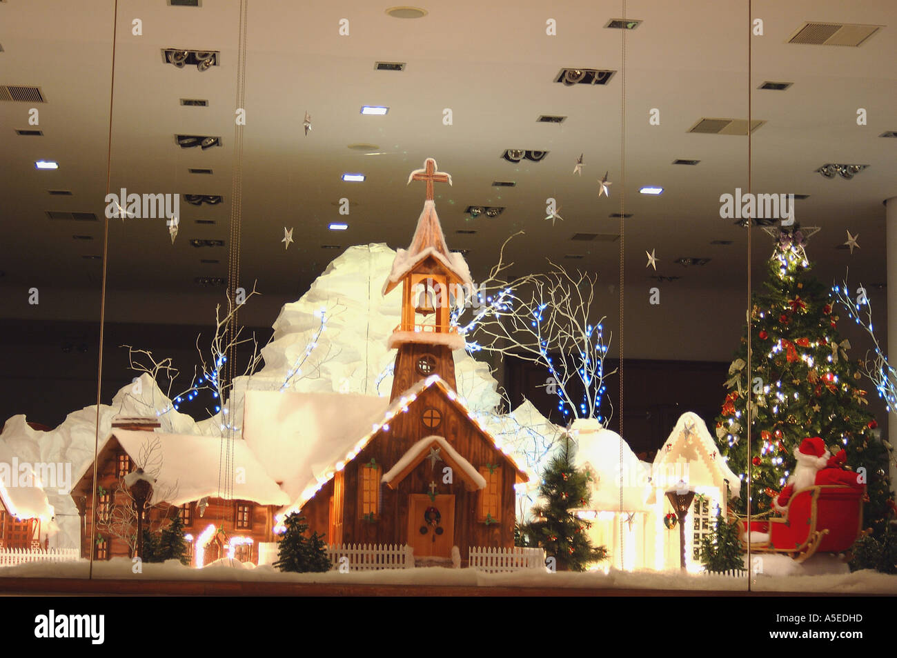 PKB77965 Festival Christmas Decoration India Stock Photo