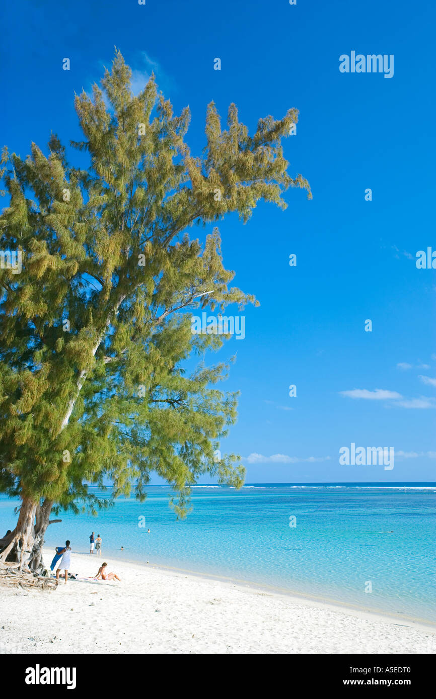 The Lagoon at L'Hermitage, Reunion Island Stock Photo Alamy