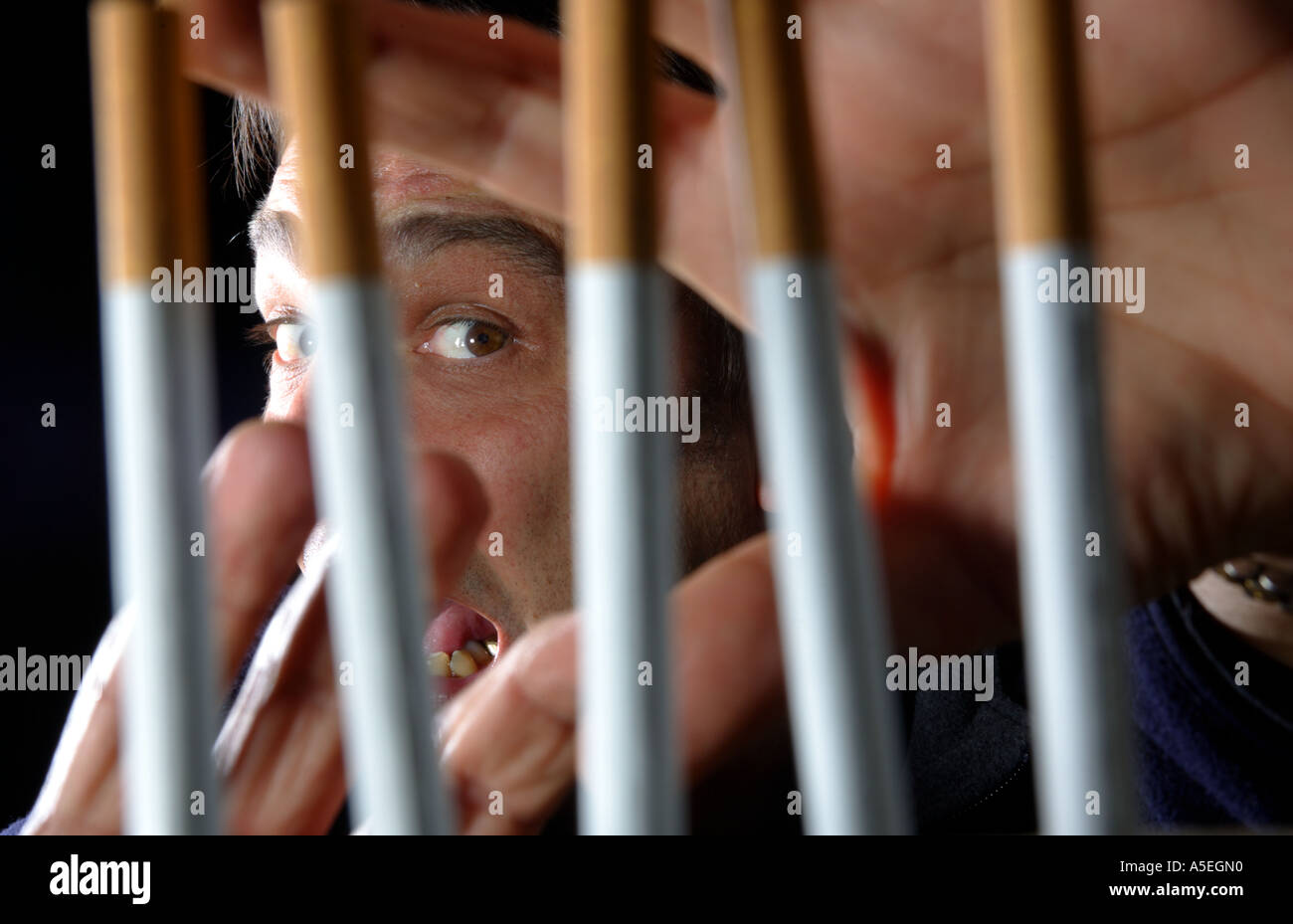 Cigarettes prison hires stock photography and images Alamy