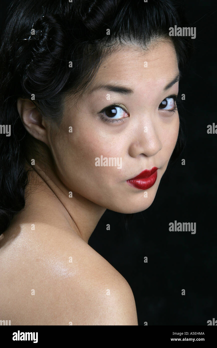Marianne Cheesecake Burlesque Performer Stock Photo