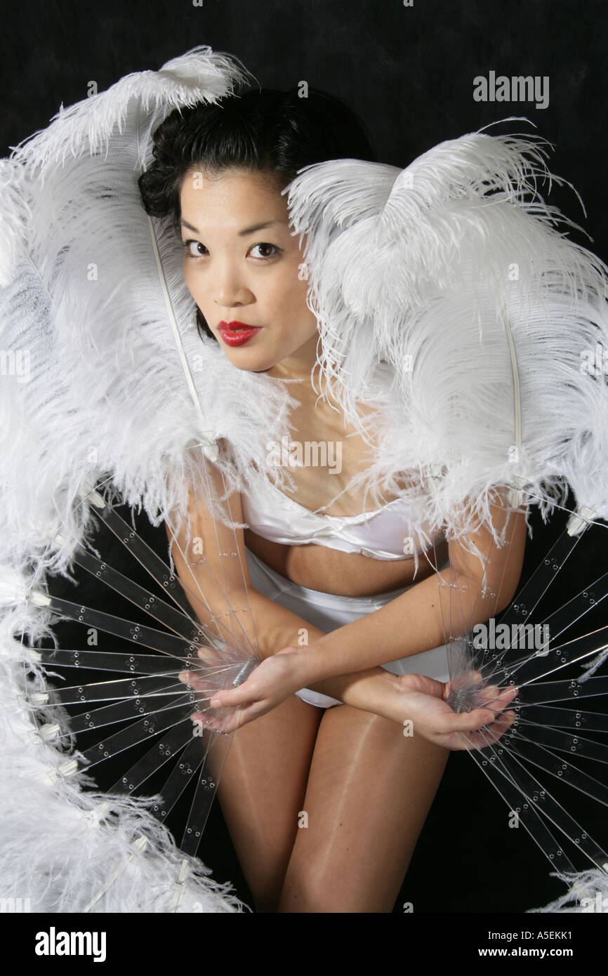 Marianne Cheesecake Burlesque Performer Stock Photo