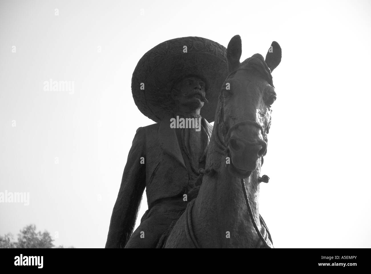 Emiliano zapata horse Black and White Stock Photos & Images Alamy