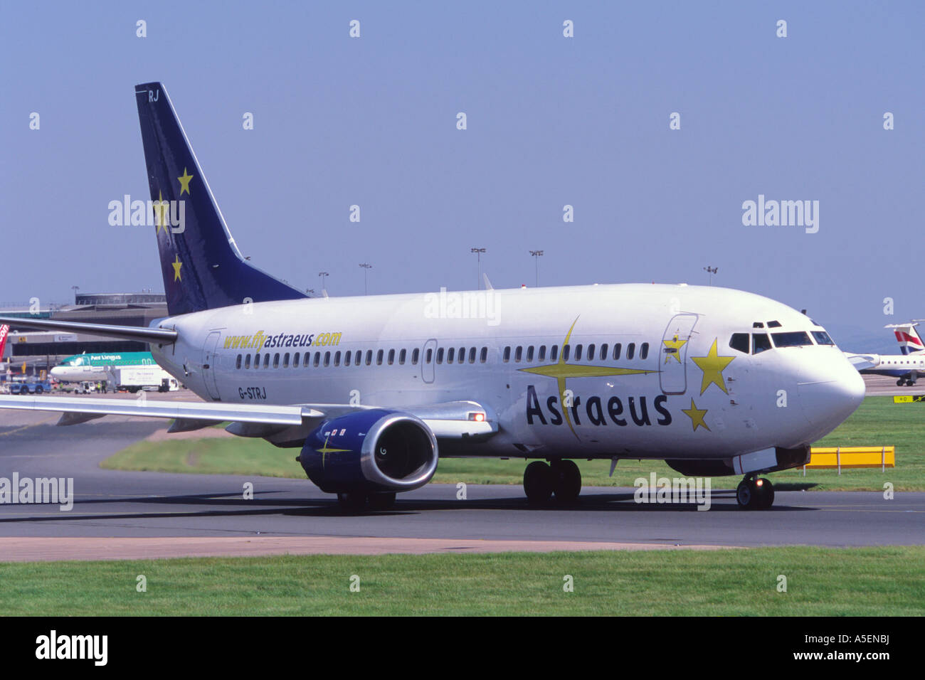 Boeing 737 operated by Astraeus Stock Photo