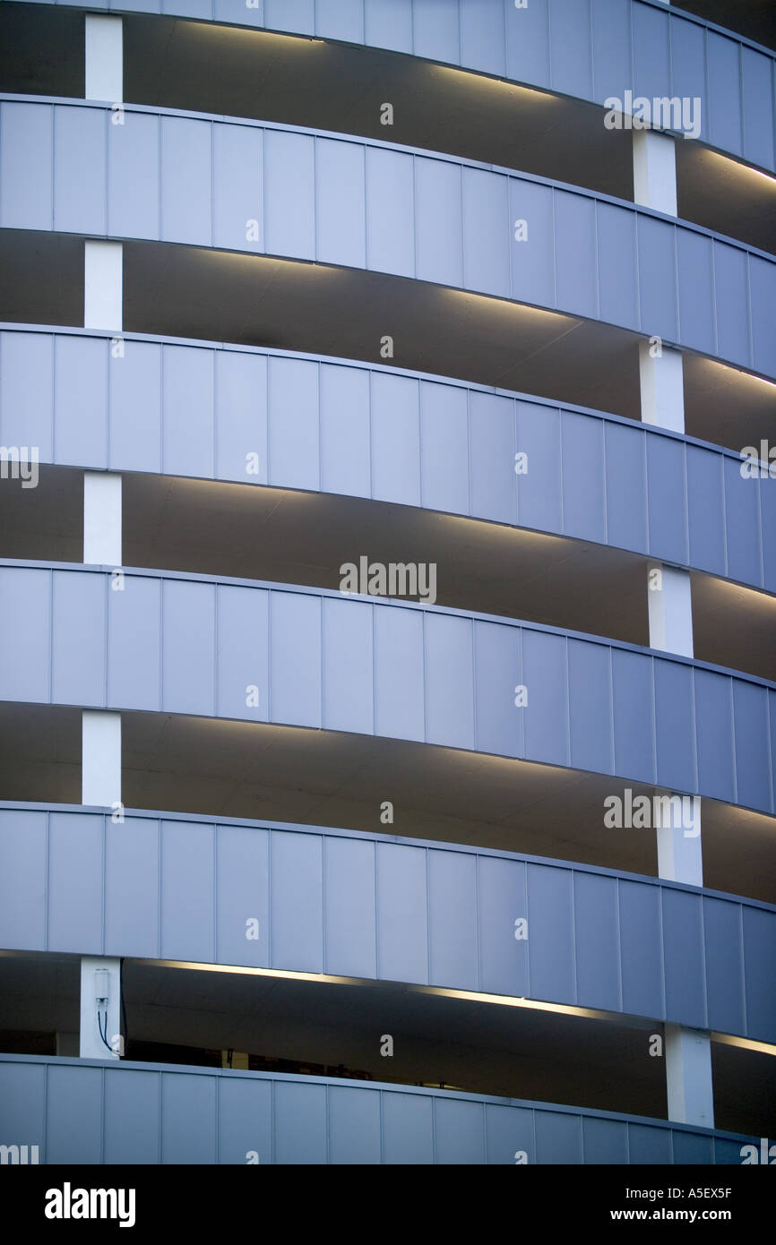 SCOTLAND GLASGOW CITY CENTER MULTI STOREY CAR PARK Stock Photo - Alamy