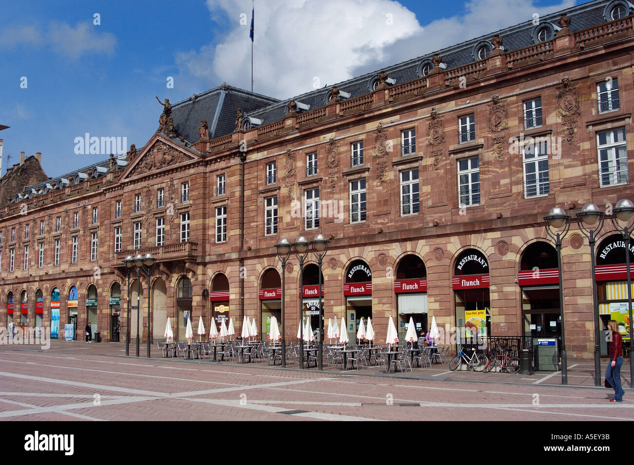 Strasbourg France Kleber place Stock Photo - Alamy