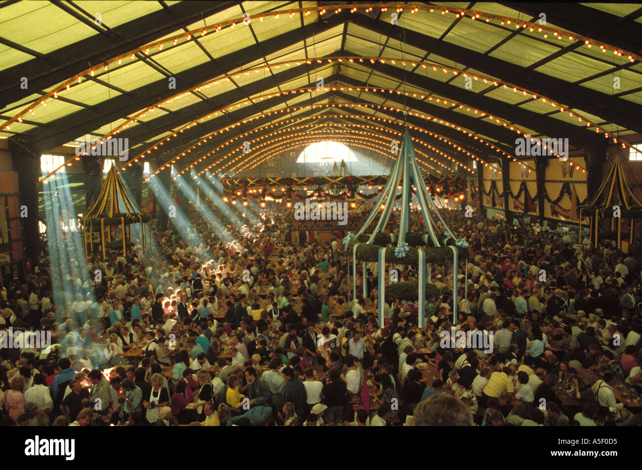 Oktoberfest munich beer tent hires stock photography and images Alamy