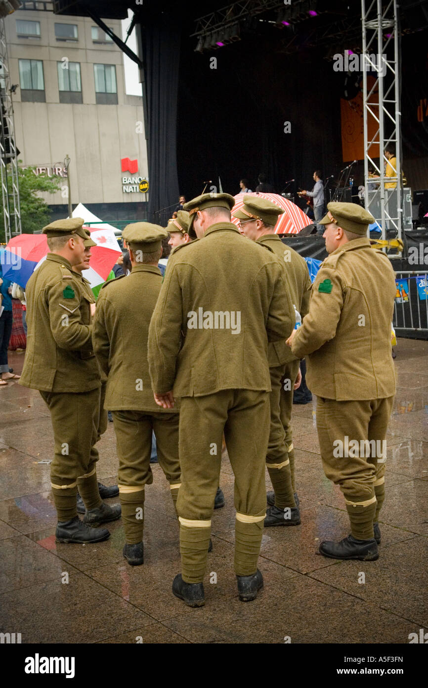 Military uniforms Stock Photo