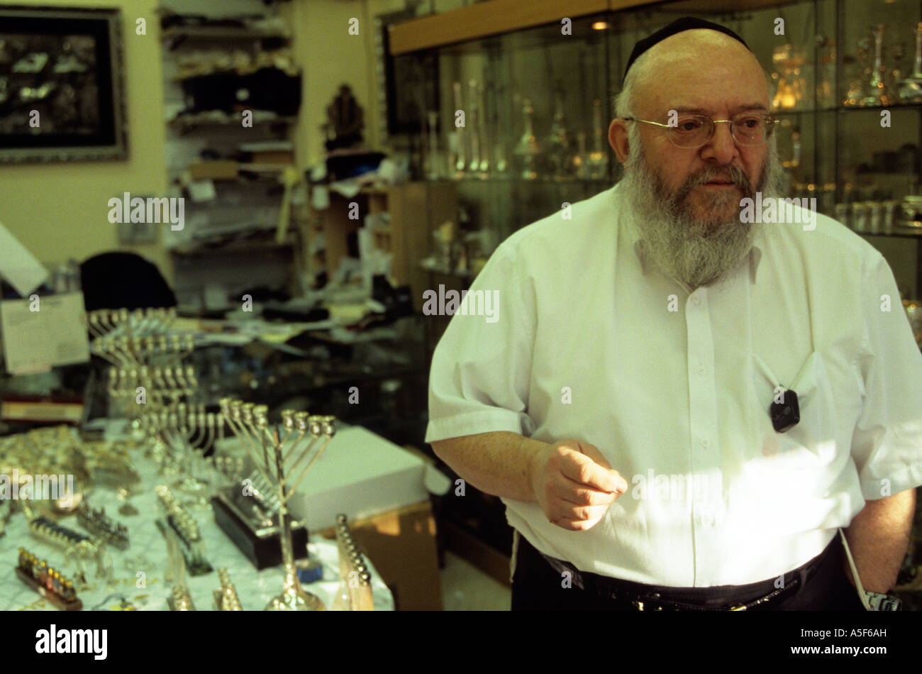 A Jewish shop in Golders Green London Stock Photo