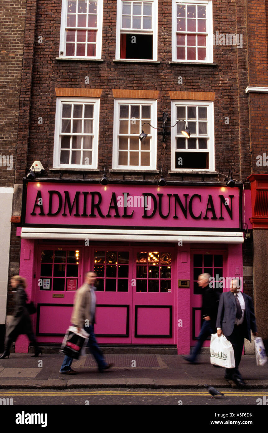 A pub in Old Compton Street Soho in the heart of London s gay district Stock Photo Alamy