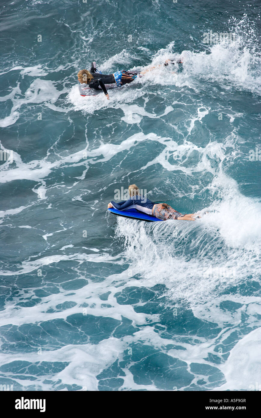 Boogie board maui boy hires stock photography and images Alamy