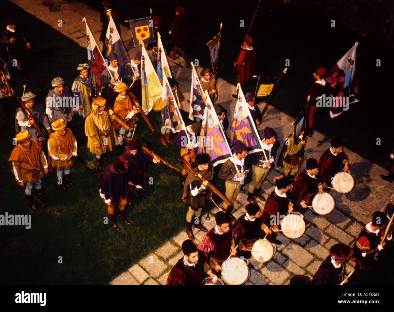 Mediaeval pageant hi-res stock photography and images - Alamy