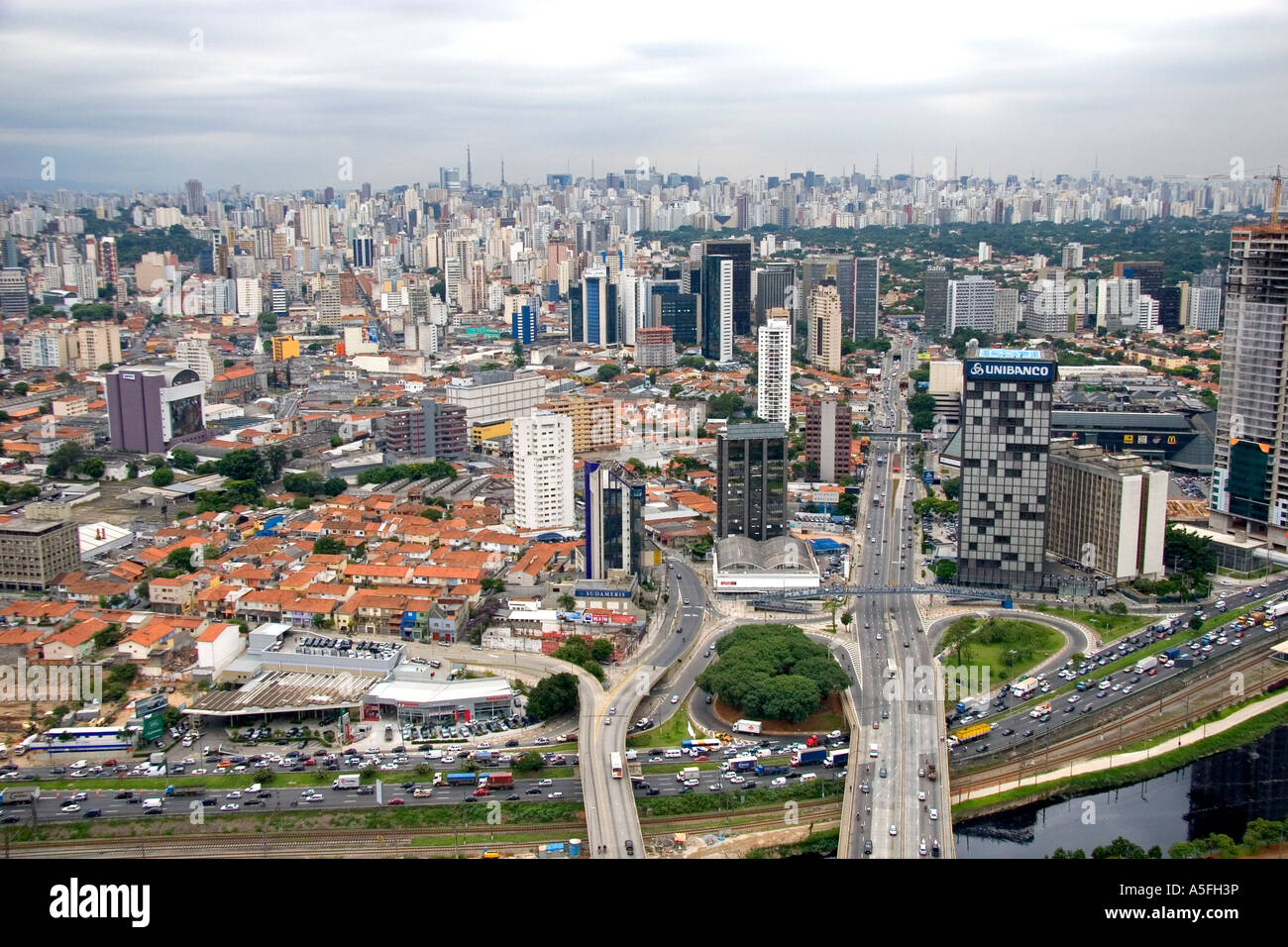 sao paulo vista aérea de São Paulo aerial view of Sao Pau