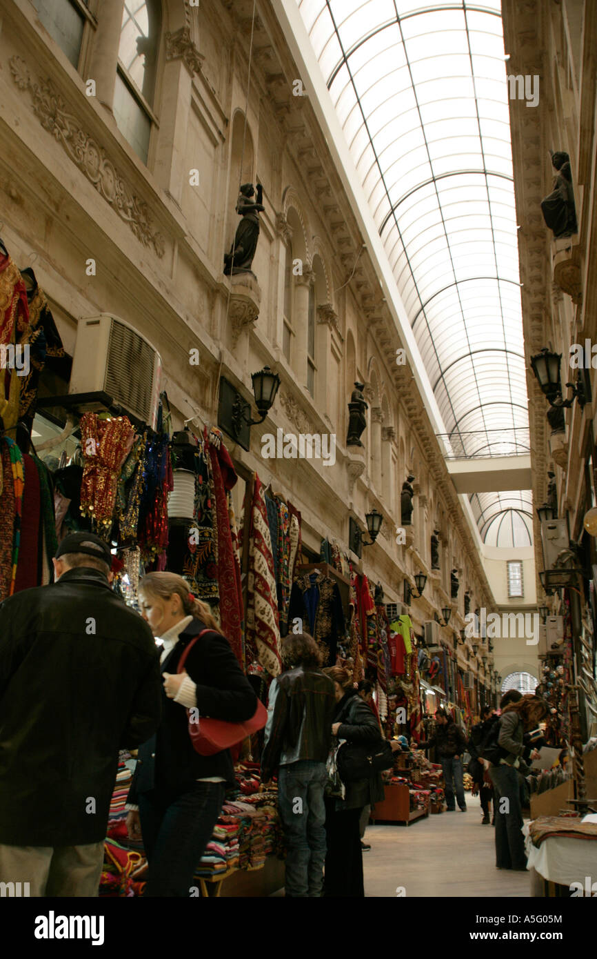 EUROPEAN PASSAGE OFF ISTIKLAL STREET, ISTANBUL, TURKEY Stock Photo