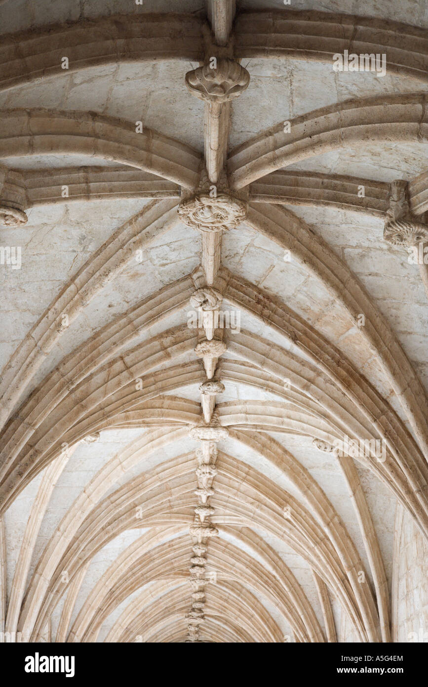 Rib Vaulted Ceiling In Lisbon Portugal Stock Photo 11303659