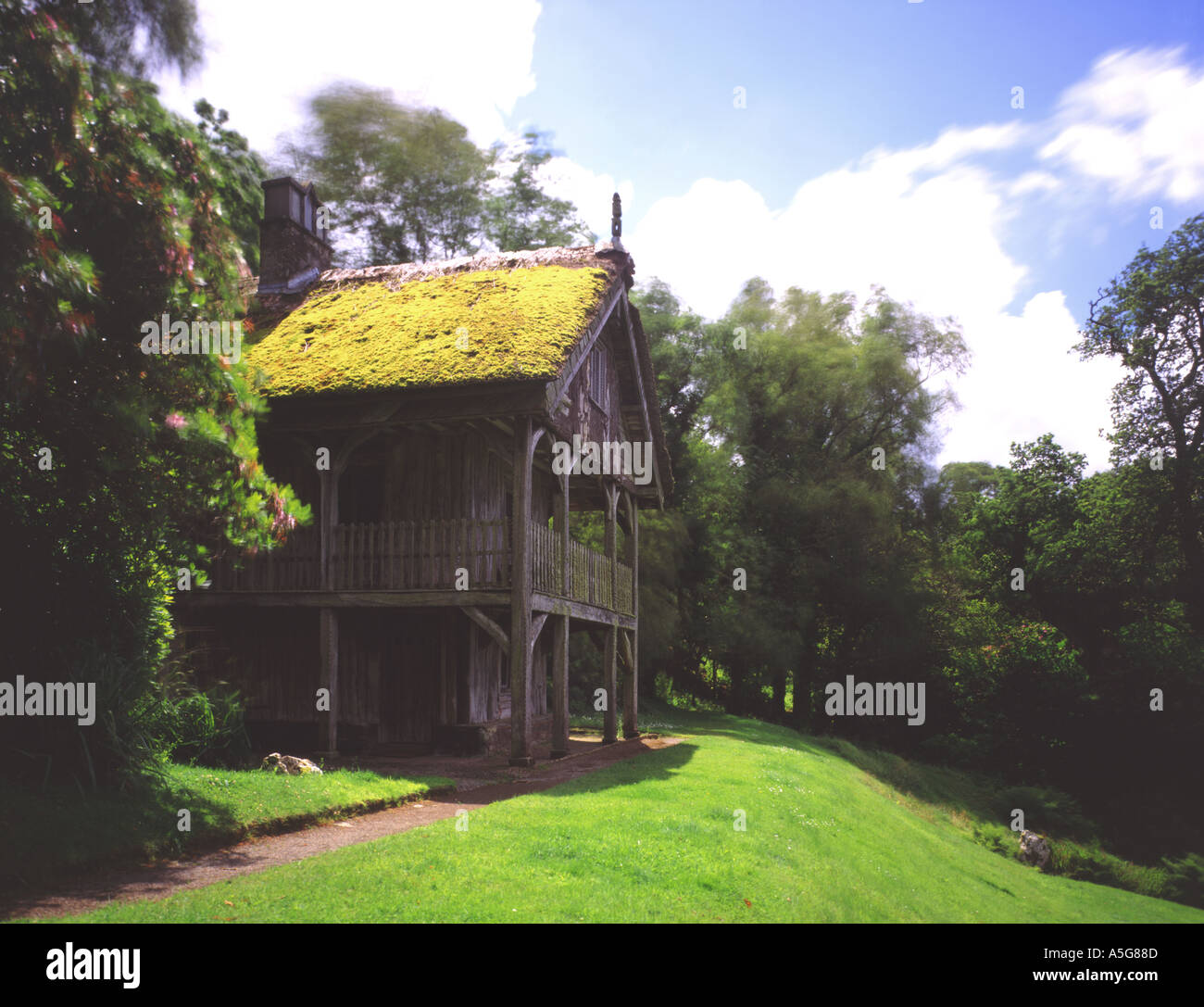 Swiss Cottage at Endsleigh Milton Abbot Devon UK Stock Photo