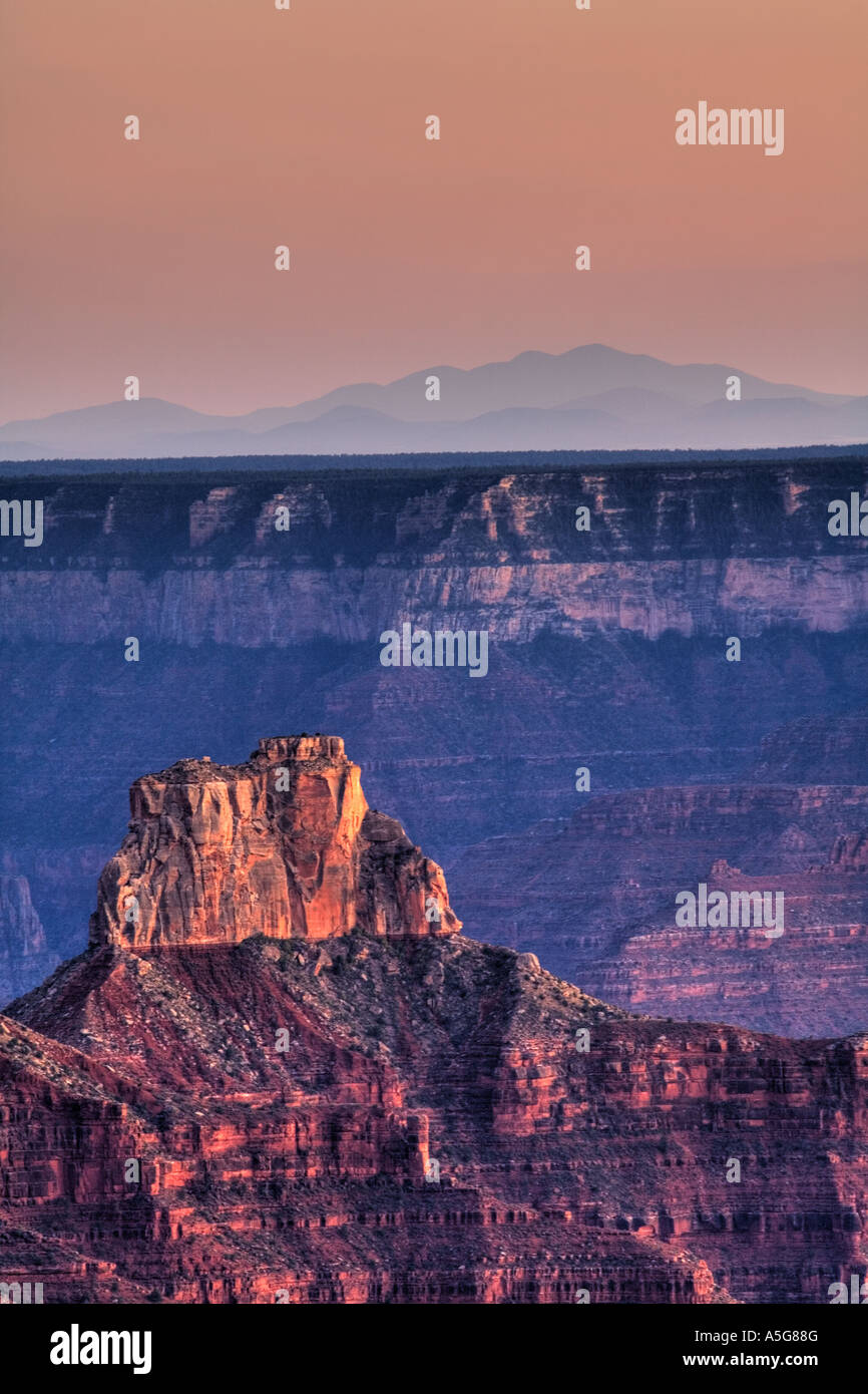North Rim at sunset Stock Photo - Alamy