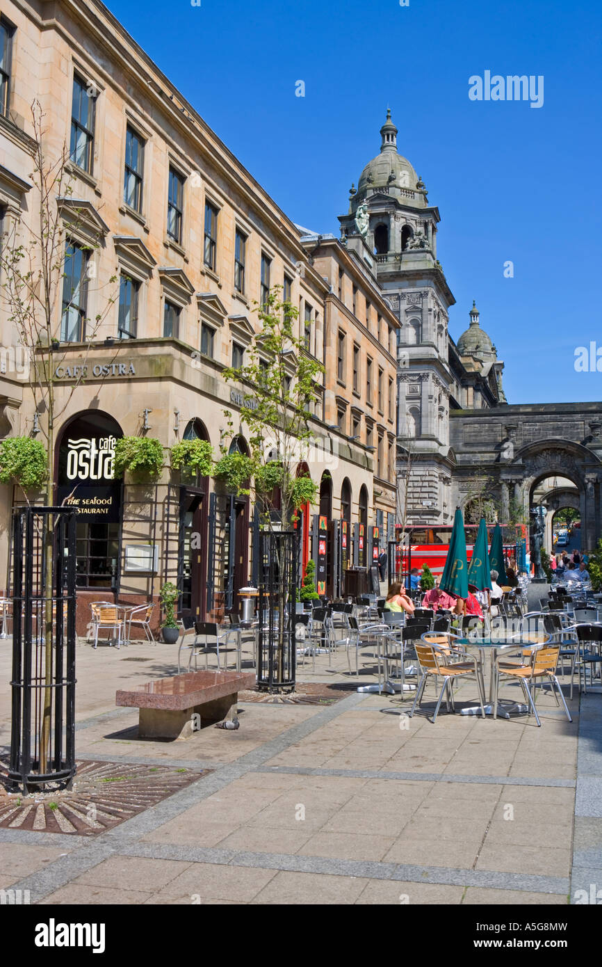 ITALIAN CENTRE IN THE MERCHANT CITY GLASGOW Stock Photo Alamy