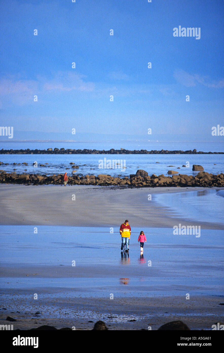 Silver Strand Galway Stock Photo Alamy