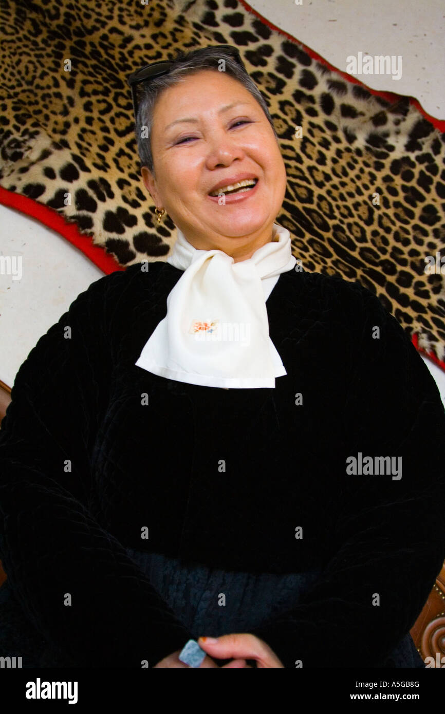 Classy Korean Lady Seoul Korea Stock Photo