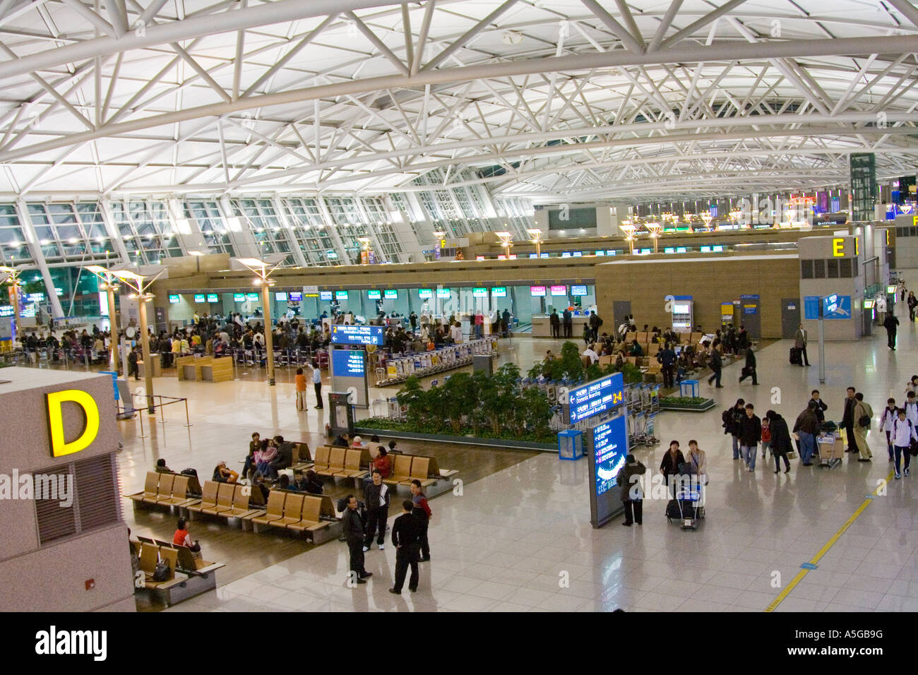Incheon International Airport Seoul Korea Stock Photo Alamy