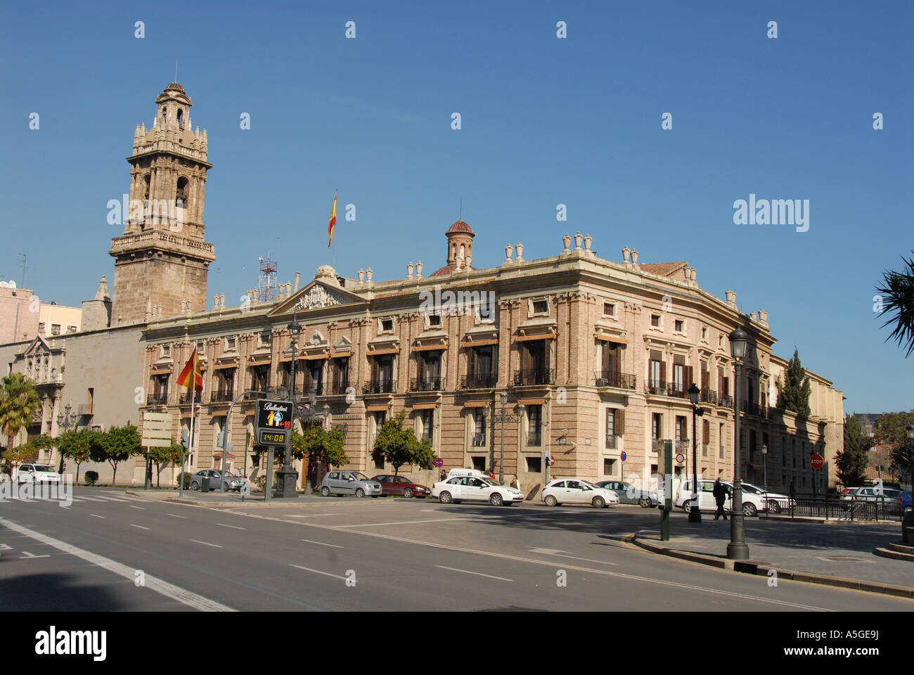 Capitania Cuartel General -Army Headquarters Stock Photo