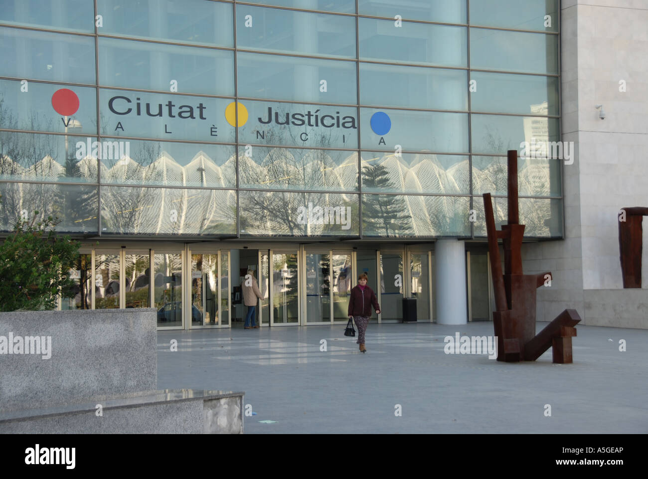 Valencia' s main Court of Justice, Spain Stock Photo