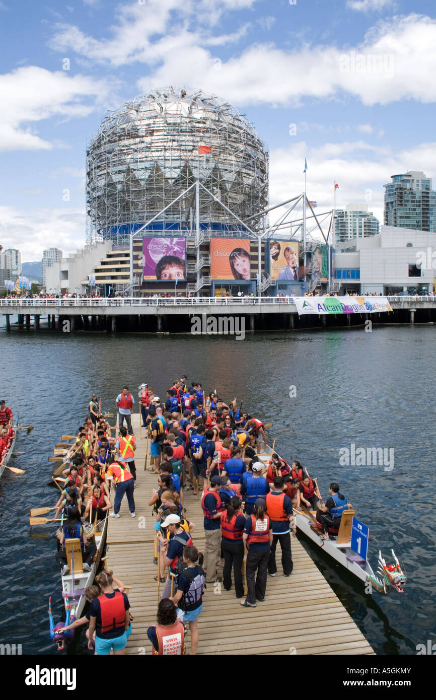 Dragon Boat Festival at Telus World of Science, Vancouver, BC, Canada Stock Photo