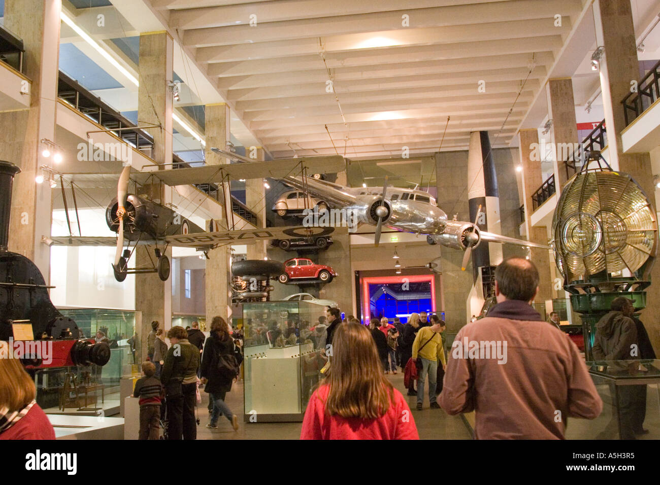 Interior of The Science museum, South Kensington London GB UK Stock Photo 6464436 Alamy