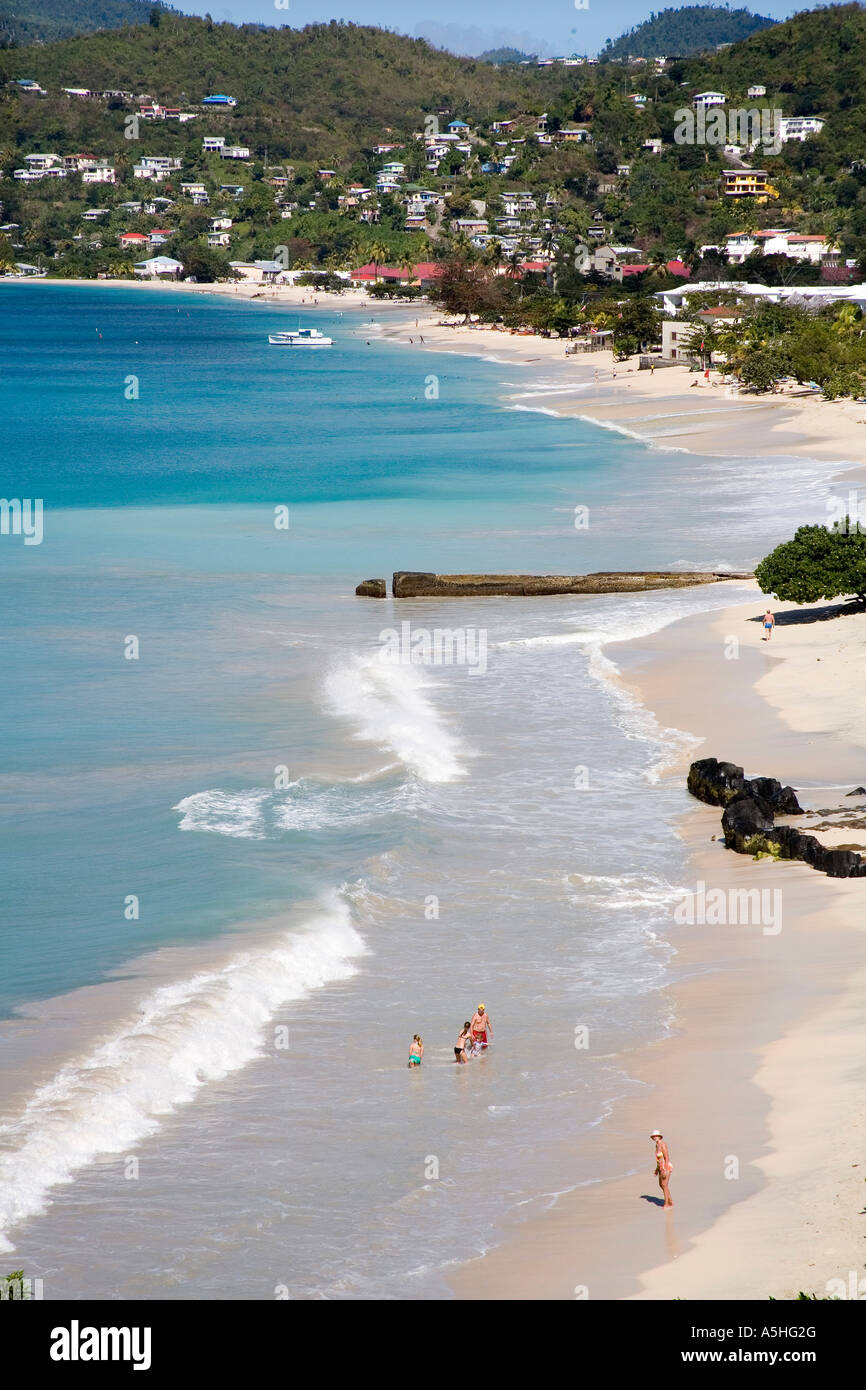 Fabulous Grande Anse Beach in Grenada Caribbean Stock Photo Alamy