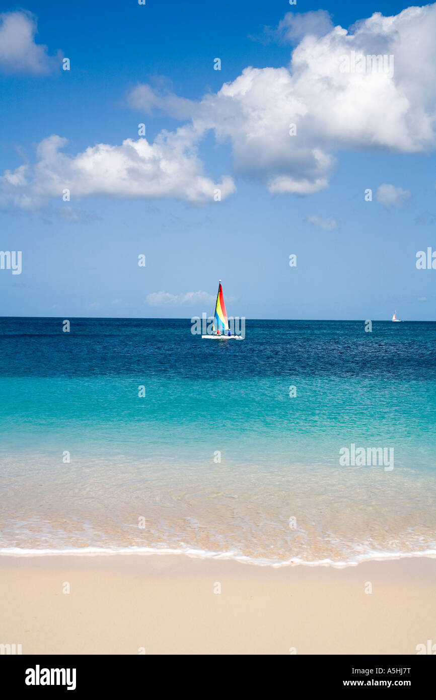 Caribbean beach sand hi-res stock photography and images - Alamy