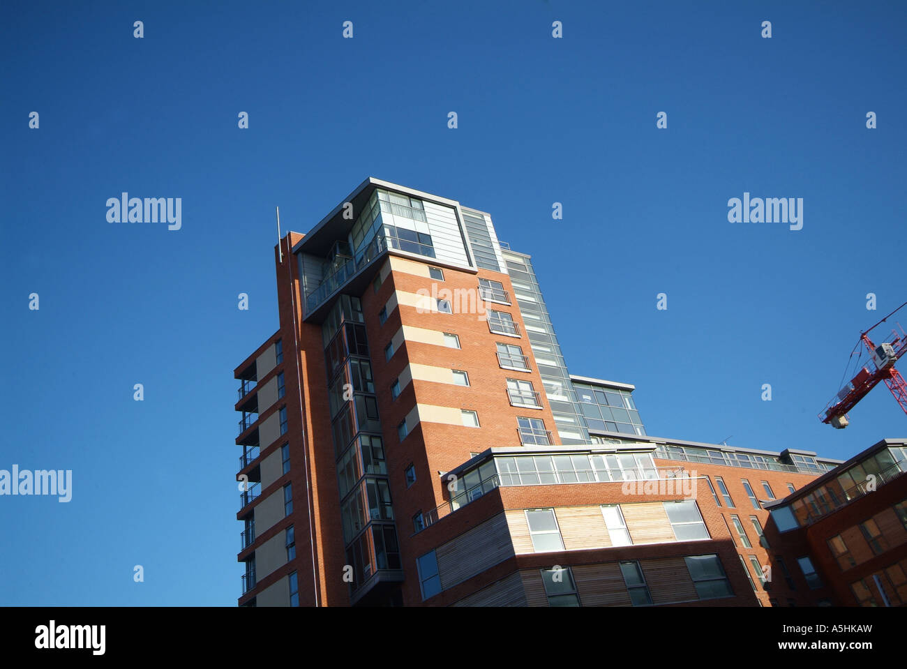 Apartment Building, Leeds, West Yorkshire 2007 Stock Photo Alamy