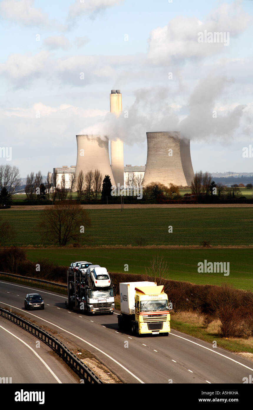Didcot Power Station Oxford , England, now demolished Stock Photo