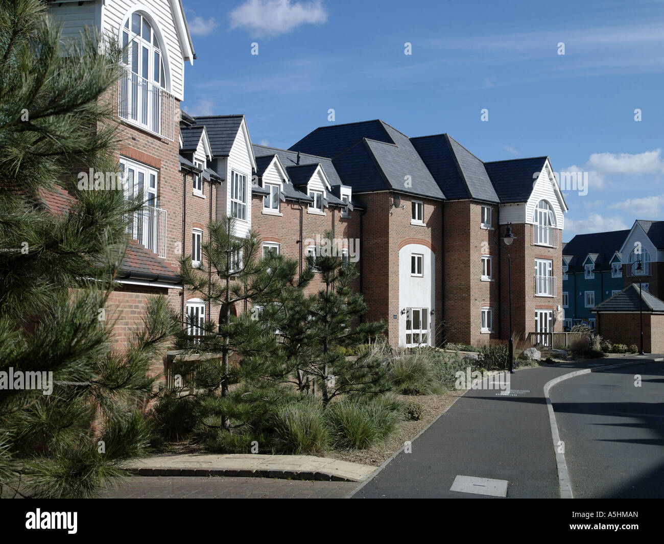 New Housing, Aylesford, Kent Gateway, South East England Stock Photo