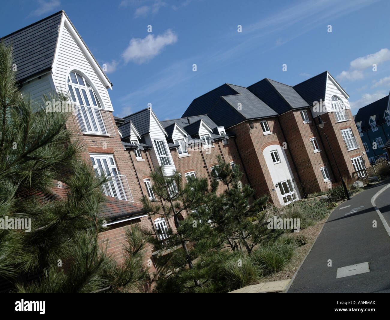 New Housing, Aylesford, Kent Gateway, South East England Stock Photo