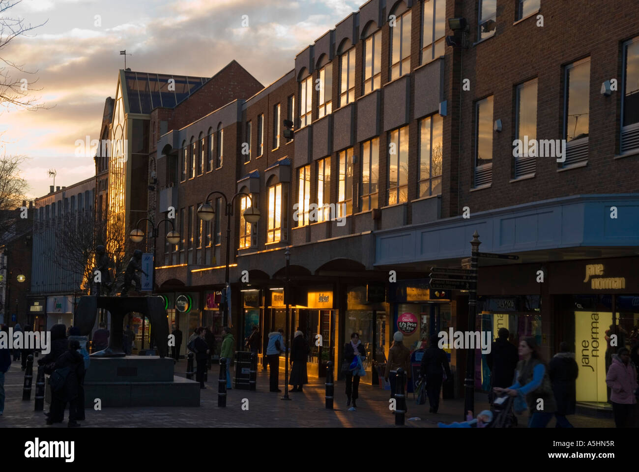 UK england northamptonshire northampton town Stock Photo Alamy