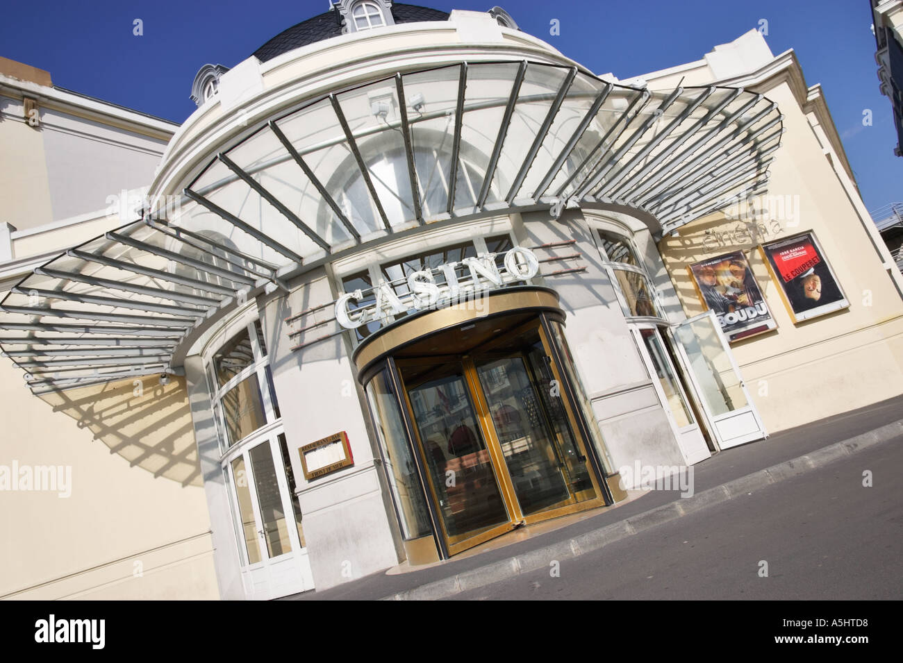 Casino at Cabourg, Normandy, France Stock Photo