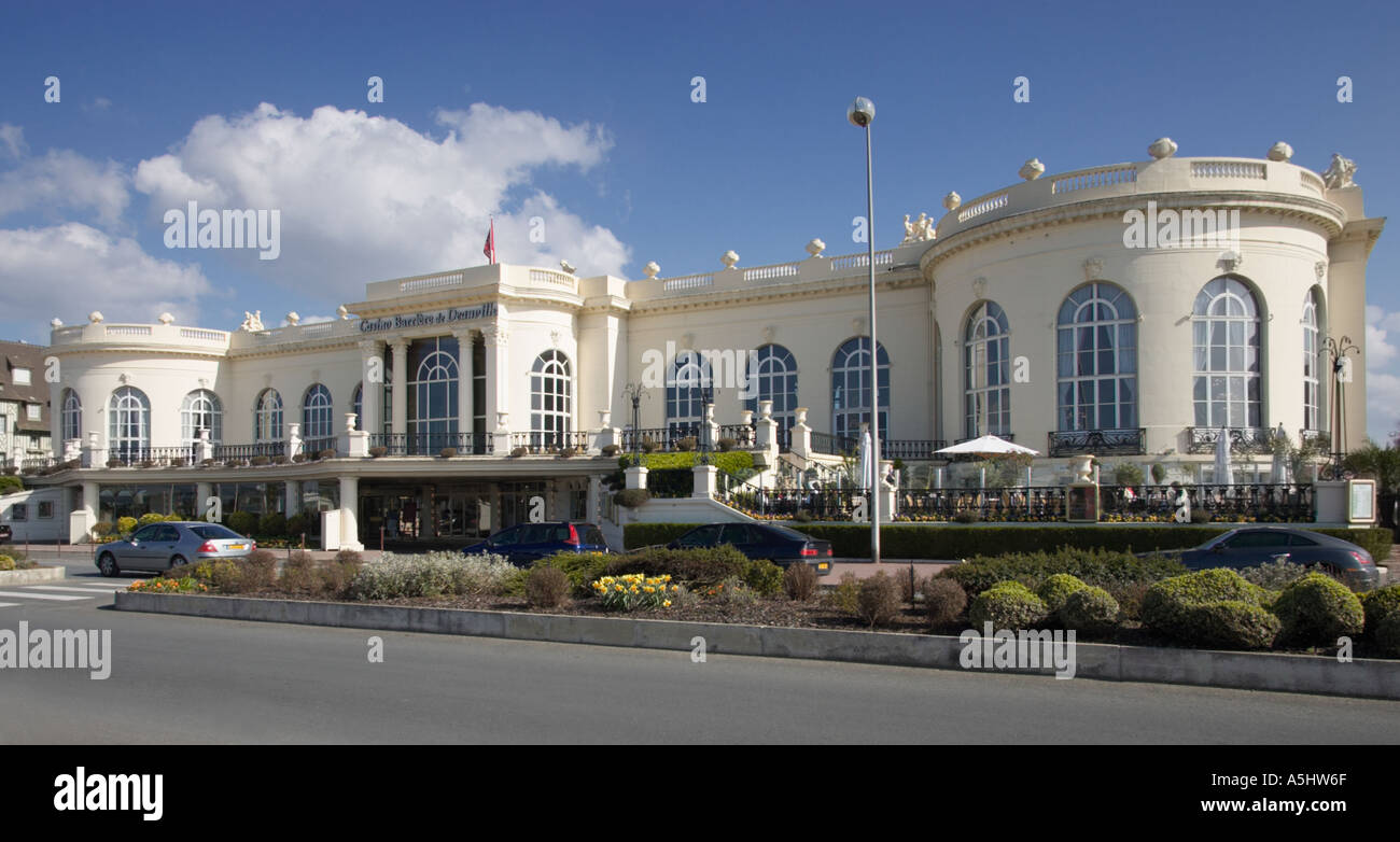Casino Barrière de Deauville Normandy France Stock Photo