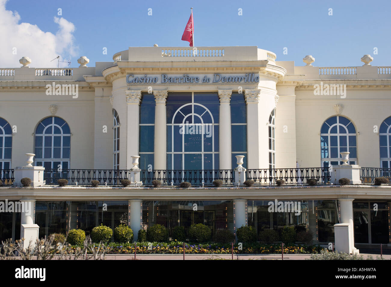 Casino Barrière de Deauville Normandy France Europe Stock Photo