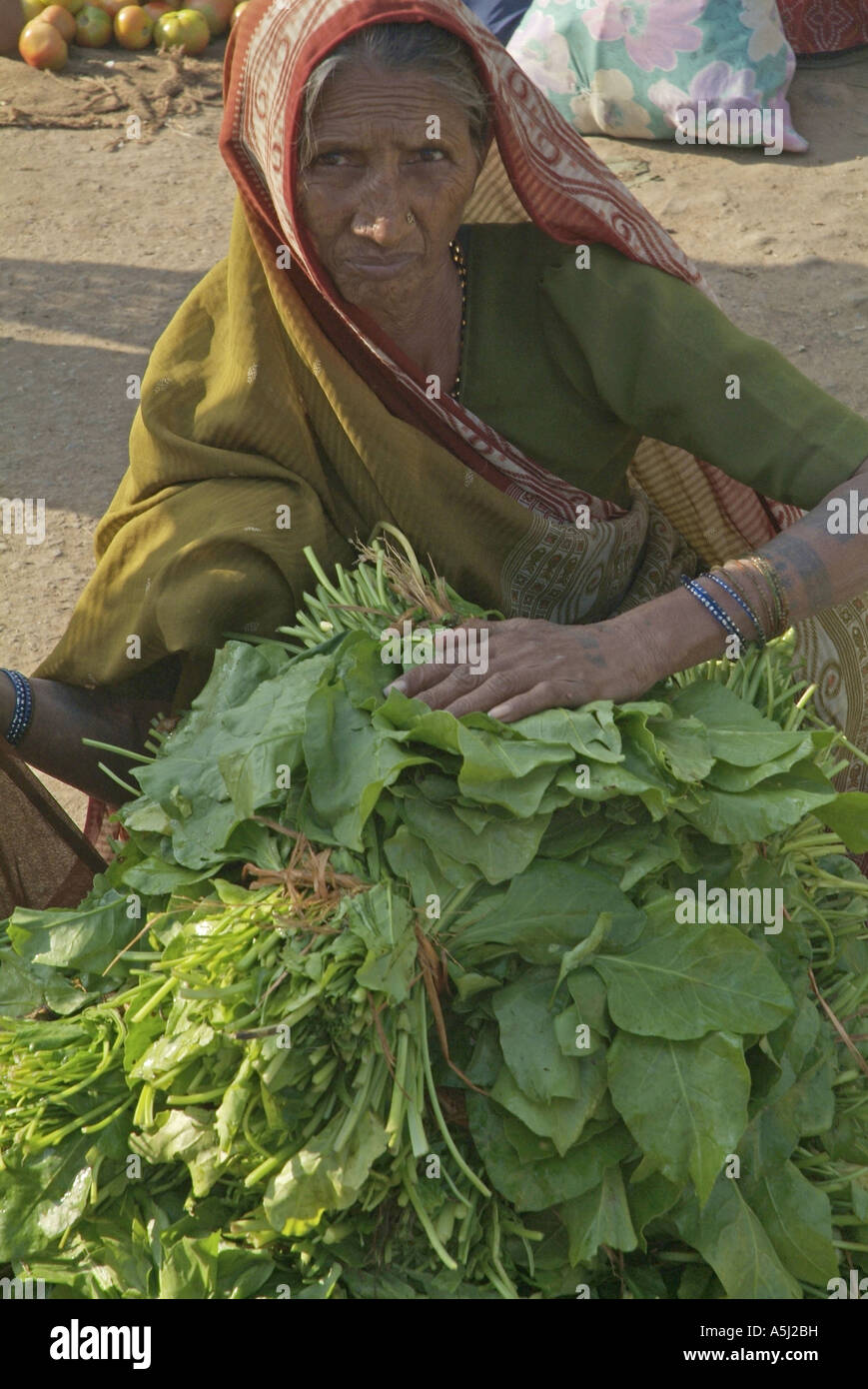 Vegetable market in Varanasi, India Stock Photo Alamy